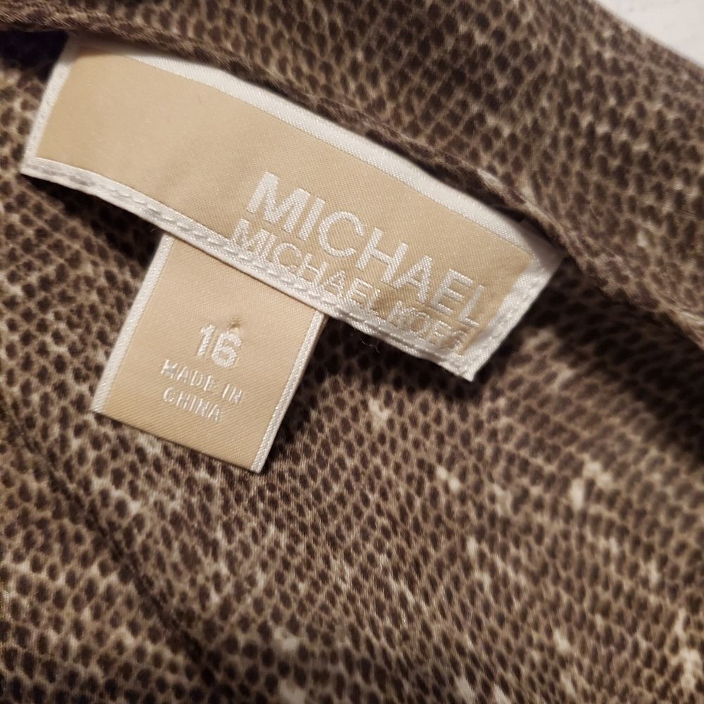 Michael Kors Brown Tank Top Size 16 - Picture 4 of 8